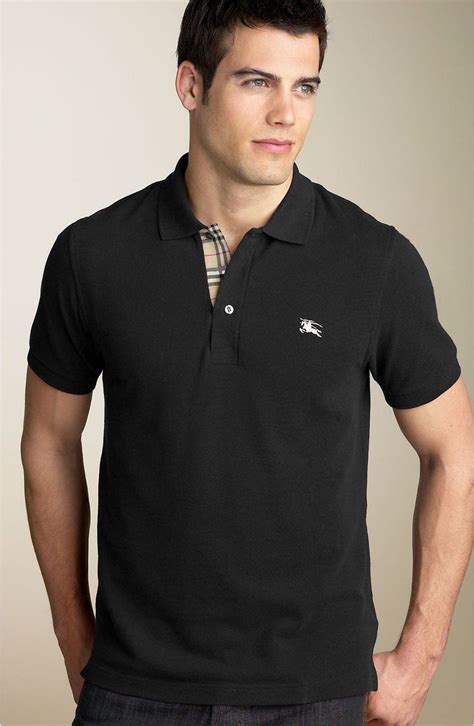 burberry short sleeve polo shirt|Burberry polo nordstrom.